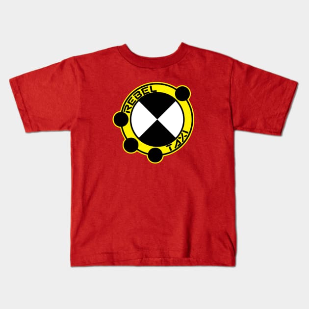 Classic RebelTaxi Logo Kids T-Shirt by RebelTaxi